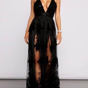 Black prom dress